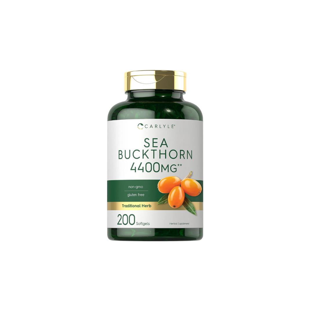 Sea Buckthorn (Cápsulas de aceite de espino amarillo). Carlyle®