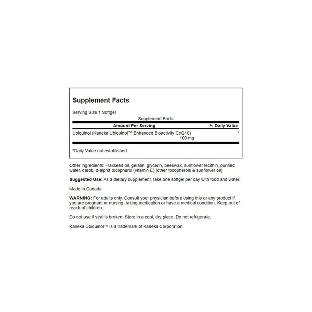 Ubiquinol. Swanson®