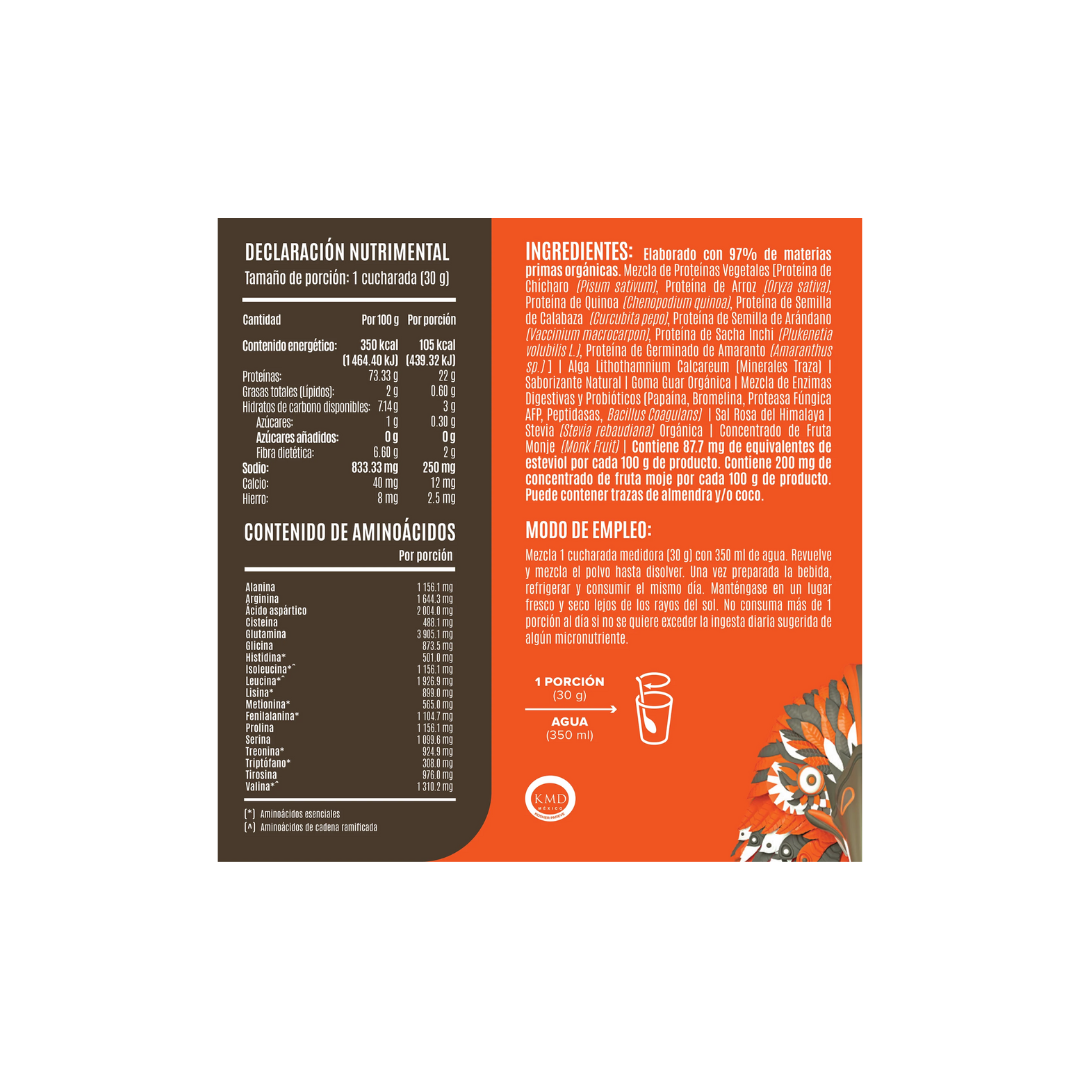 Falcon. Proteína vegetal sabor Pumpkin. Birdman®