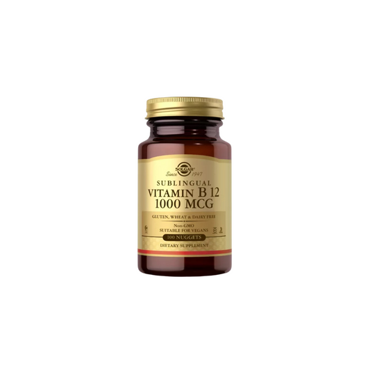 Vitamina B12, Sublingual.  Solgar®