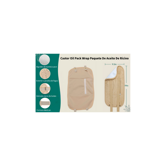 Castor Oil Pack. Cliganic