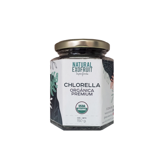 Chlorella Orgánica Premium. Natural Exofruit