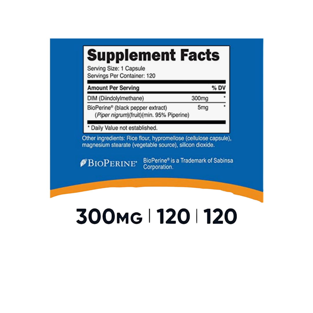 DIM (Diindolylmethane). Nutricost®
