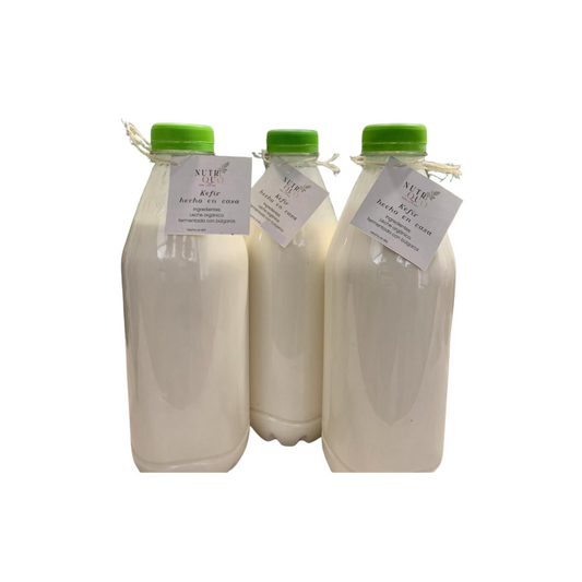 Kefir casero orgánico. Nutriquo