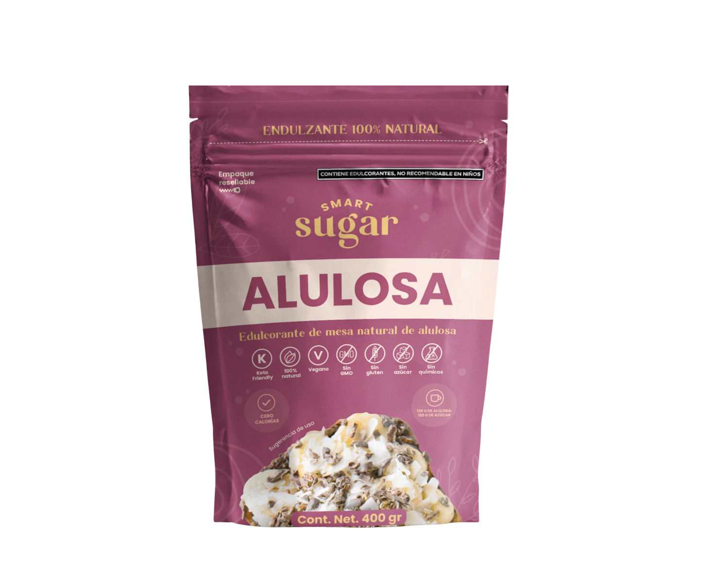 Endulzante Alulosa 100% Natural. Smart Sugar
